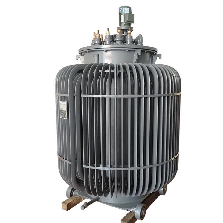 TSJA 50-2000KVA 380V 0-650V Three-phase oil-immersed self-cooling induction voltage regulator