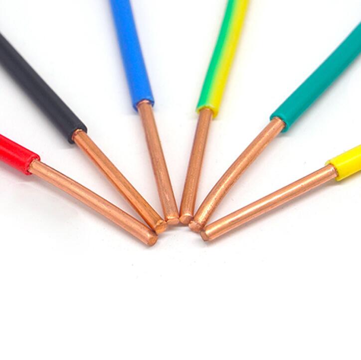 (ZR)BV 1.5/2.5/4/6mm² 450/750V  Low-voltage flame-retardant single-core copper wire for home improvement engineering
