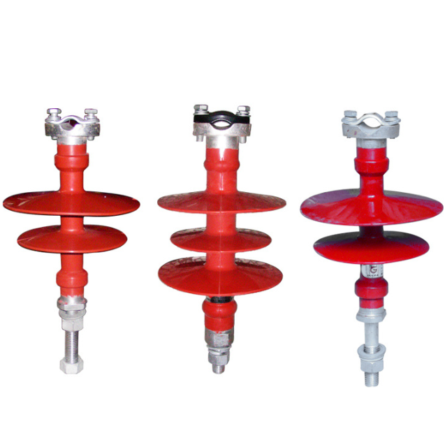 FPQ 10/35KV Outdoor High Voltage Composite Silicone Rubber Needle Lightning Insulator