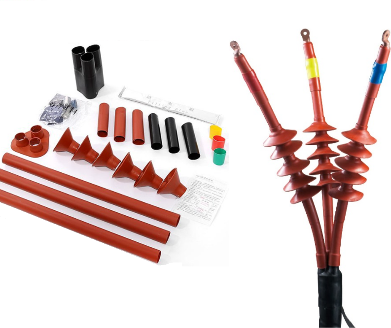 WSY/NSY/JSY 26/35KV 35-500mm² 1-3 Cores Outdoor and Indoor High Voltage Heat Shrinkable Cable Terminations and Intermediate joint