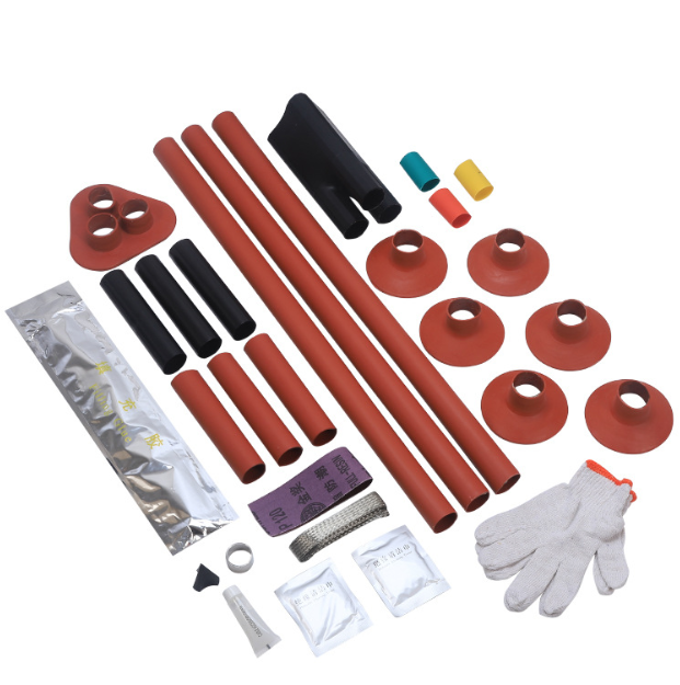 NSY/WSY/JSY 6/10KV 1-3 core 25-500mm² outdoor and indoor high voltage cross-linked cable heat shrinkable terminal and intermediate joint