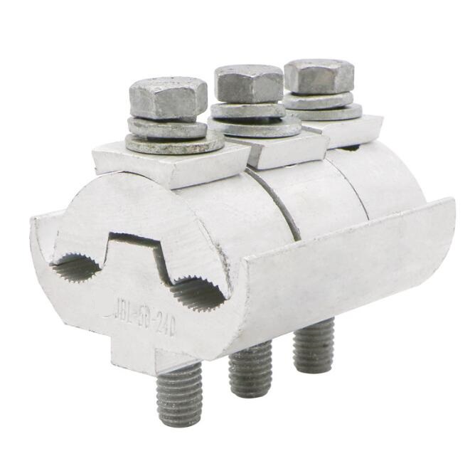JBLY 10-400mm² 43*36*45mm special-shaped parallel trench wire clamp overhead cable wire clamp