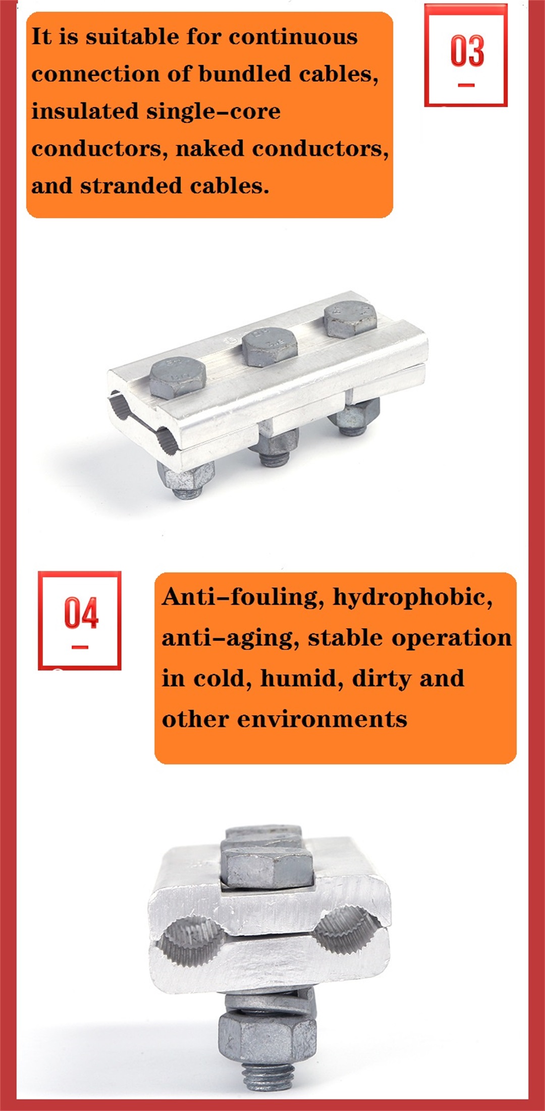 electric power fittings wire clip