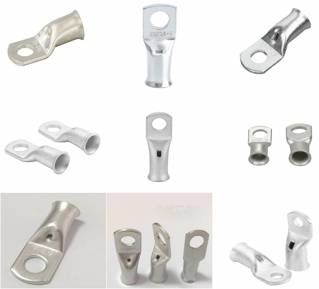 Bell mouth copper connecting termiinal cable lugs