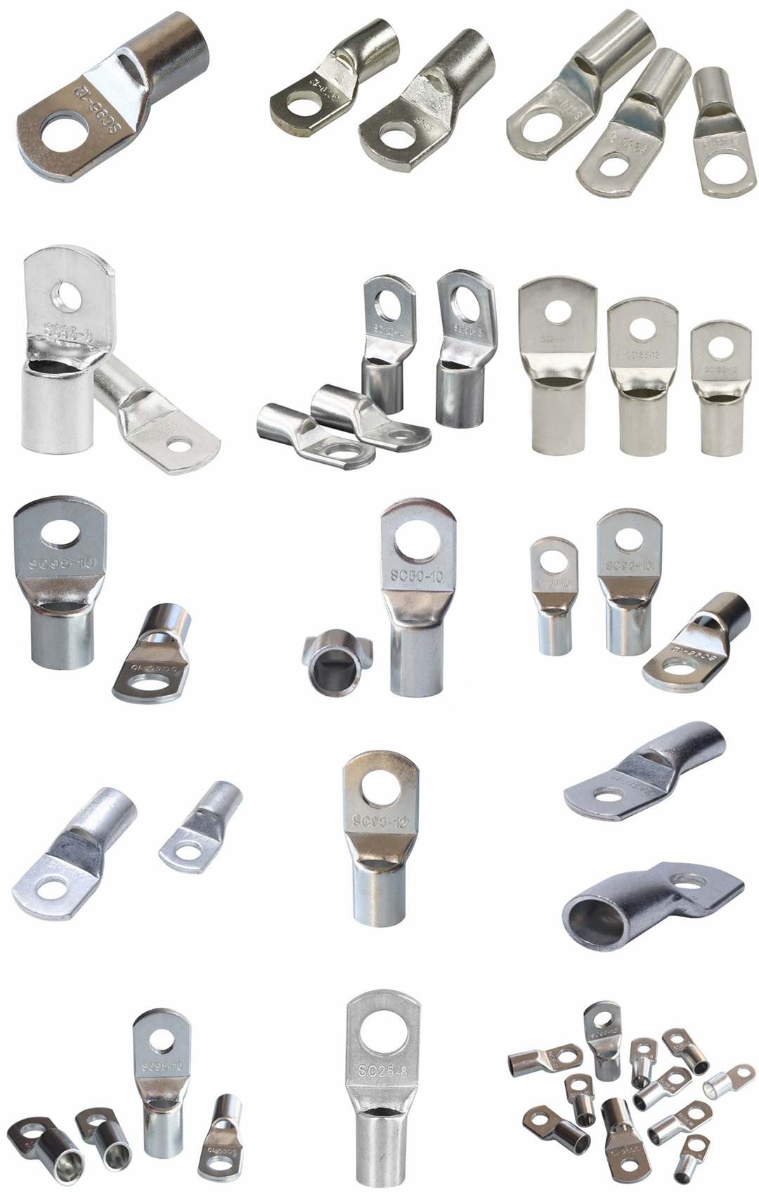 peephole copper connecting terminal cable lugs