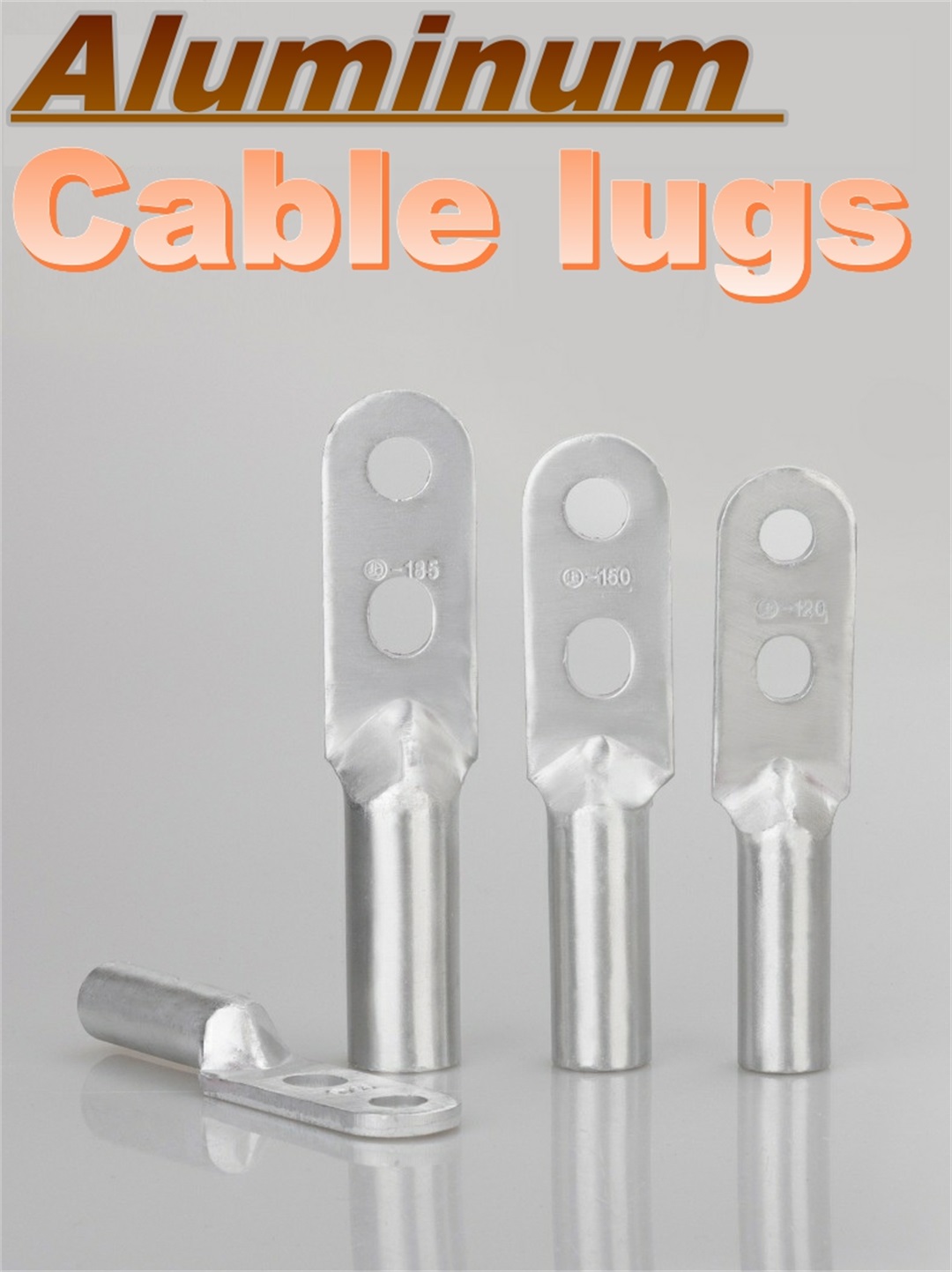 Aluminium connecting terminal cable lugs