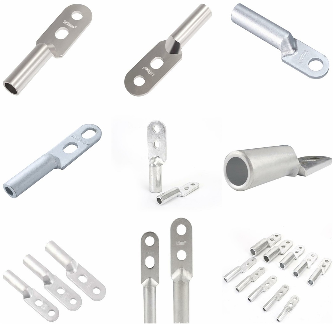 Aluminium connecting terminal cable lugs