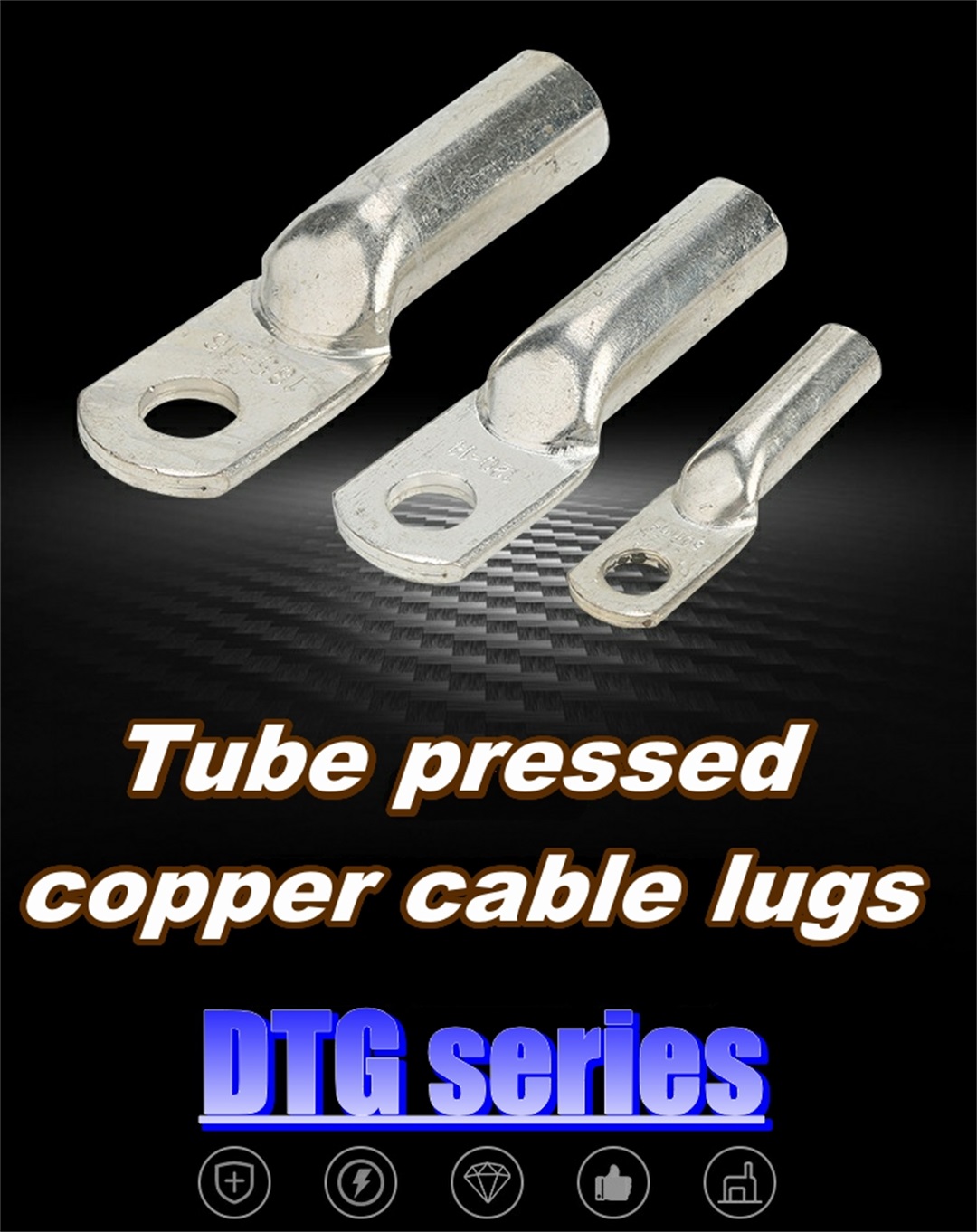 copper connecting terminal cable lugs