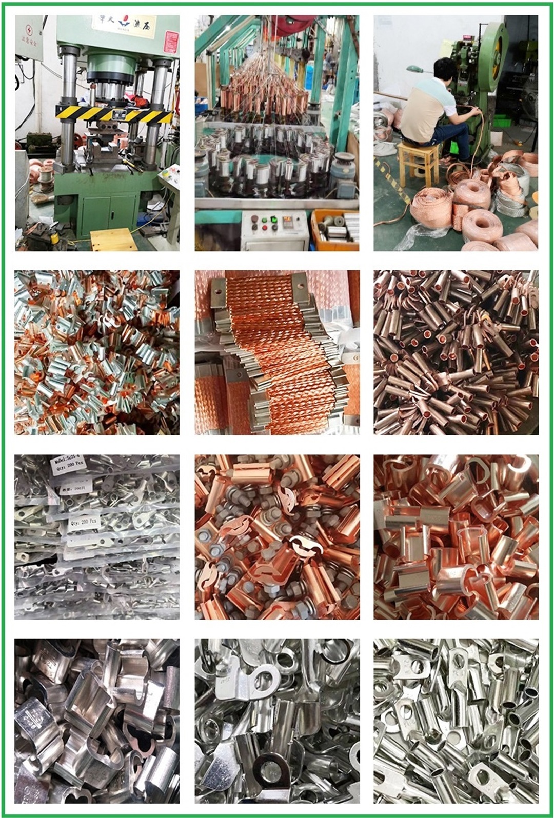 electric power fittings copper wire clip