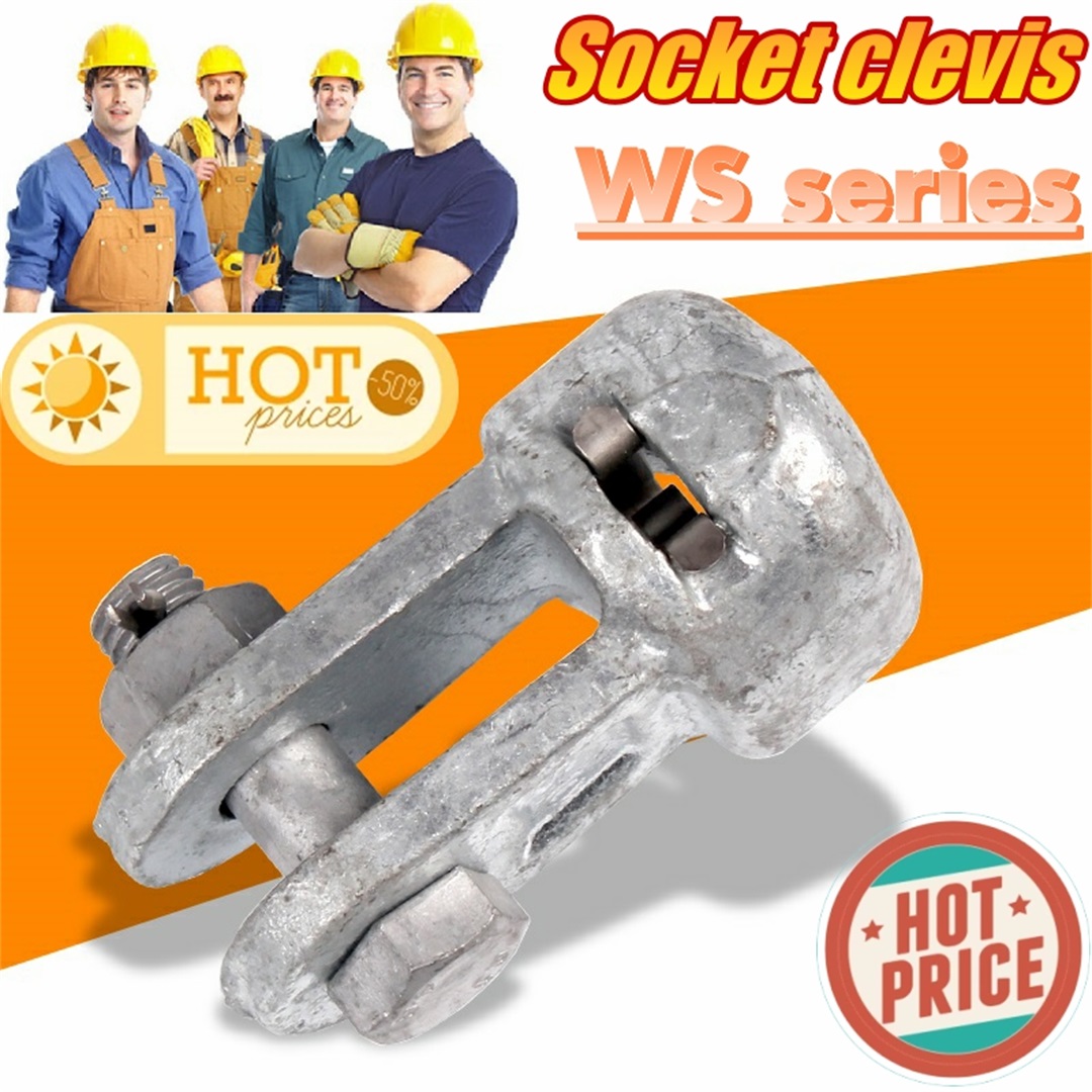 Socket clevis link fitting