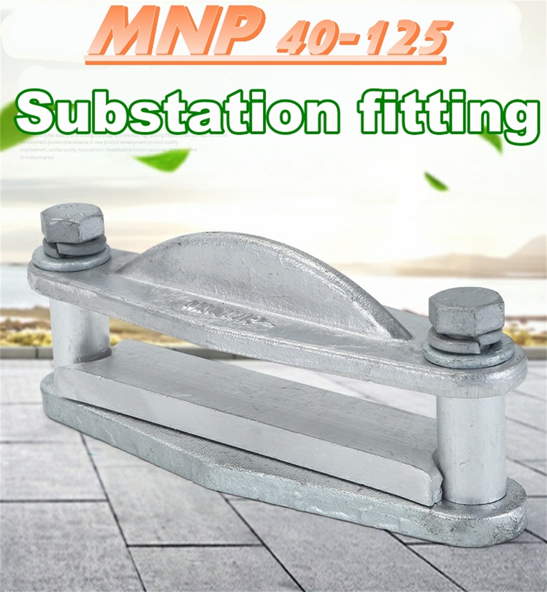Substation fitting indoor supports for bar