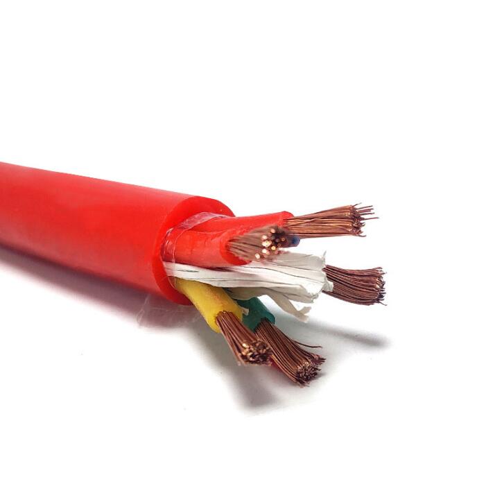 YGC  0.6/1KV 2.5-300mm² 1-5 core high temperature resistant flame retardant silicone rubber insulated soft copper core power cable