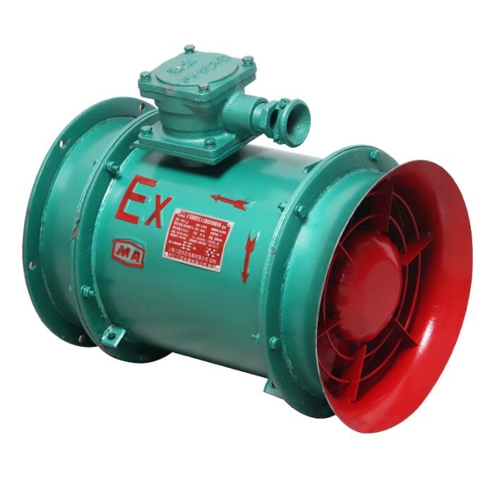 FBY(YBT) 4.7-56.9A 380/660V Explosion Proof Pressed In Type Axial Flow Local Fan For Mine