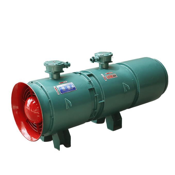 FBD 380-1140V 2×（2.2-37)KW Mine Flameproof Type Counterrotating Press In Type Local Axial Flow Fan